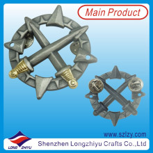 Die Casting Sword Badge insignia de aleación de zinc 3D (LZY-100051)